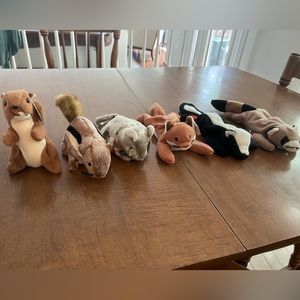 Beanie Babies | Rodents set of 6